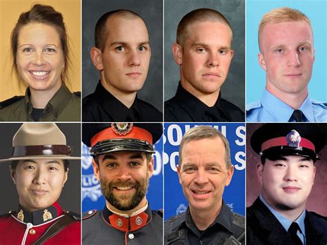 canadian police officers killed on duty